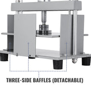 Manual Paper Press Machine, 12x8.6 inch for A4 Sized Papers Flatting Machine, 10cm Thickness Steel Frame V952-ZDJ20YPJSD21VV88HV0