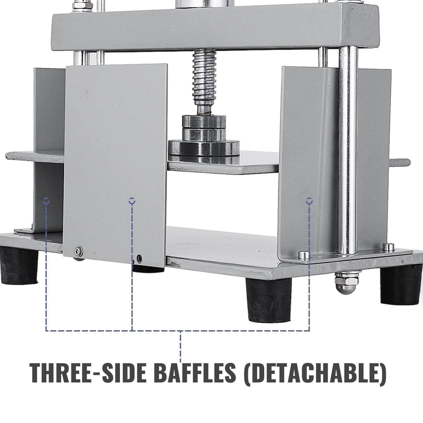 Manual Paper Press Machine, 12x8.6 inch for A4 Sized Papers Flatting Machine, 10cm Thickness Steel Frame V952-ZDJ20YPJSD21VV88HV0