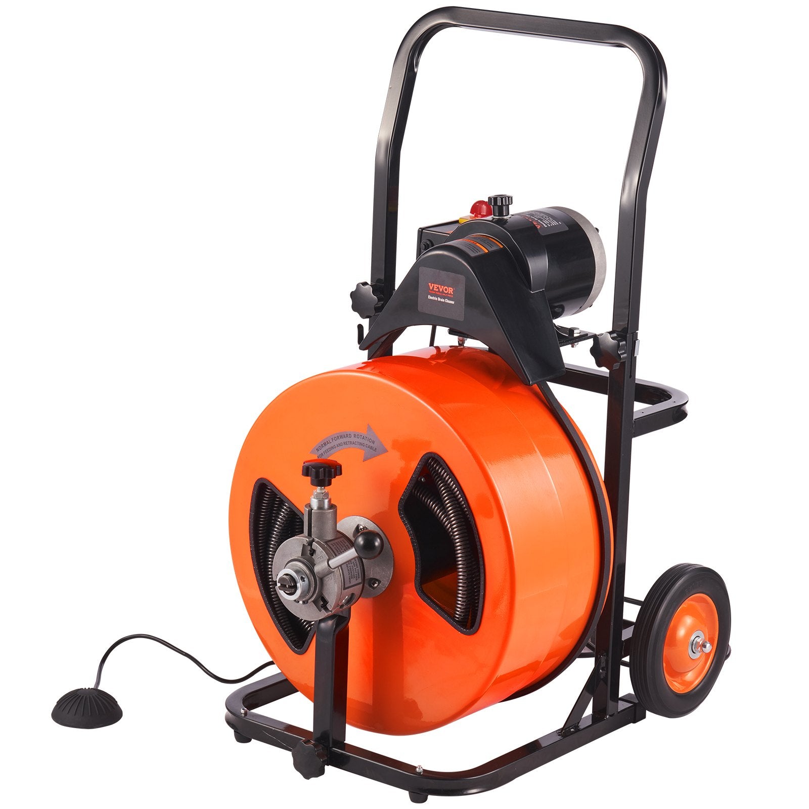 Drain Cleaner Machine Electric Drain Auger 100 FT x 3/4In Auto Feed V952-ZDJJKLSGDSTJZL4U4V3