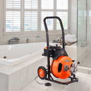 Drain Cleaner Machine Electric Drain Auger 100 FT x 3/8 In Auto Feed V952-ZDJJKLSGDSTJZRVU4V3