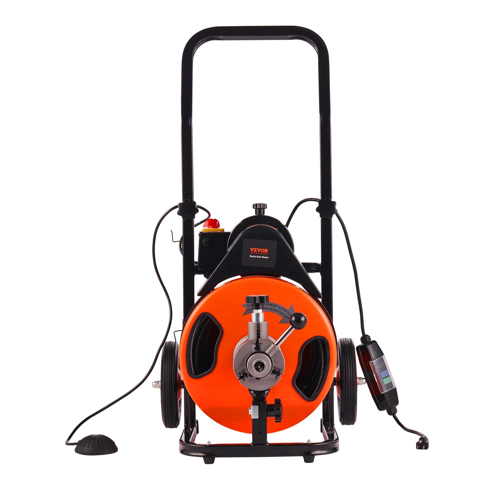 Drain Cleaner Machine Electric Drain Auger 100 FT x 3/8 In Auto Feed V952-ZDJJKLSGDSTJZRVU4V3