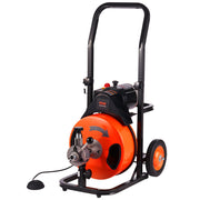 Drain Cleaner Machine Electric Drain Auger 100 FT x 3/8 In Auto Feed V952-ZDJJKLSGDSTJZRVU4V3