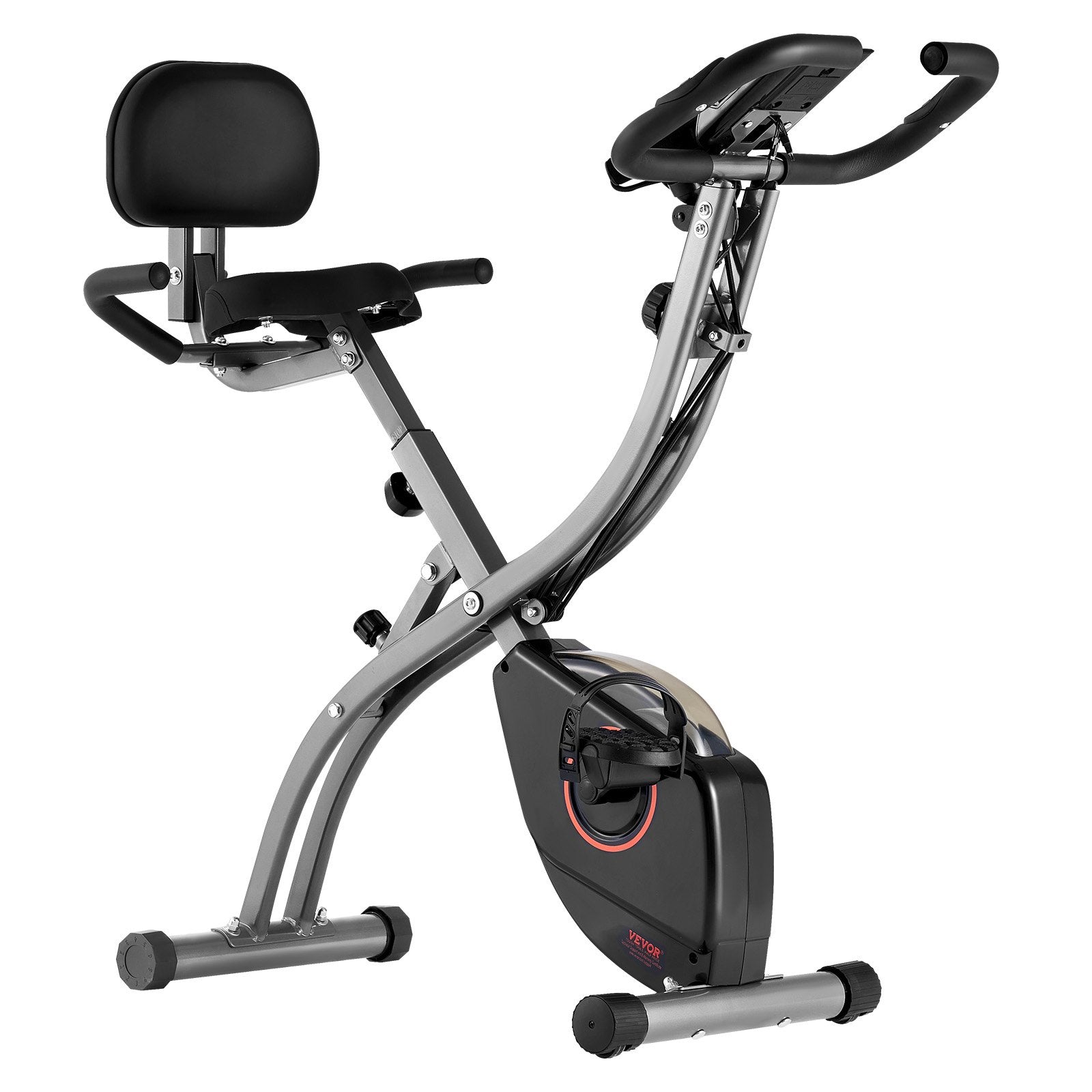 Folding Exercise Bike, Foldable Fitness Stationary Bike, Adjustable Magnetic Resistance Stationary Bike, V952-ZDJSCCZPDBKD6FDP7V9