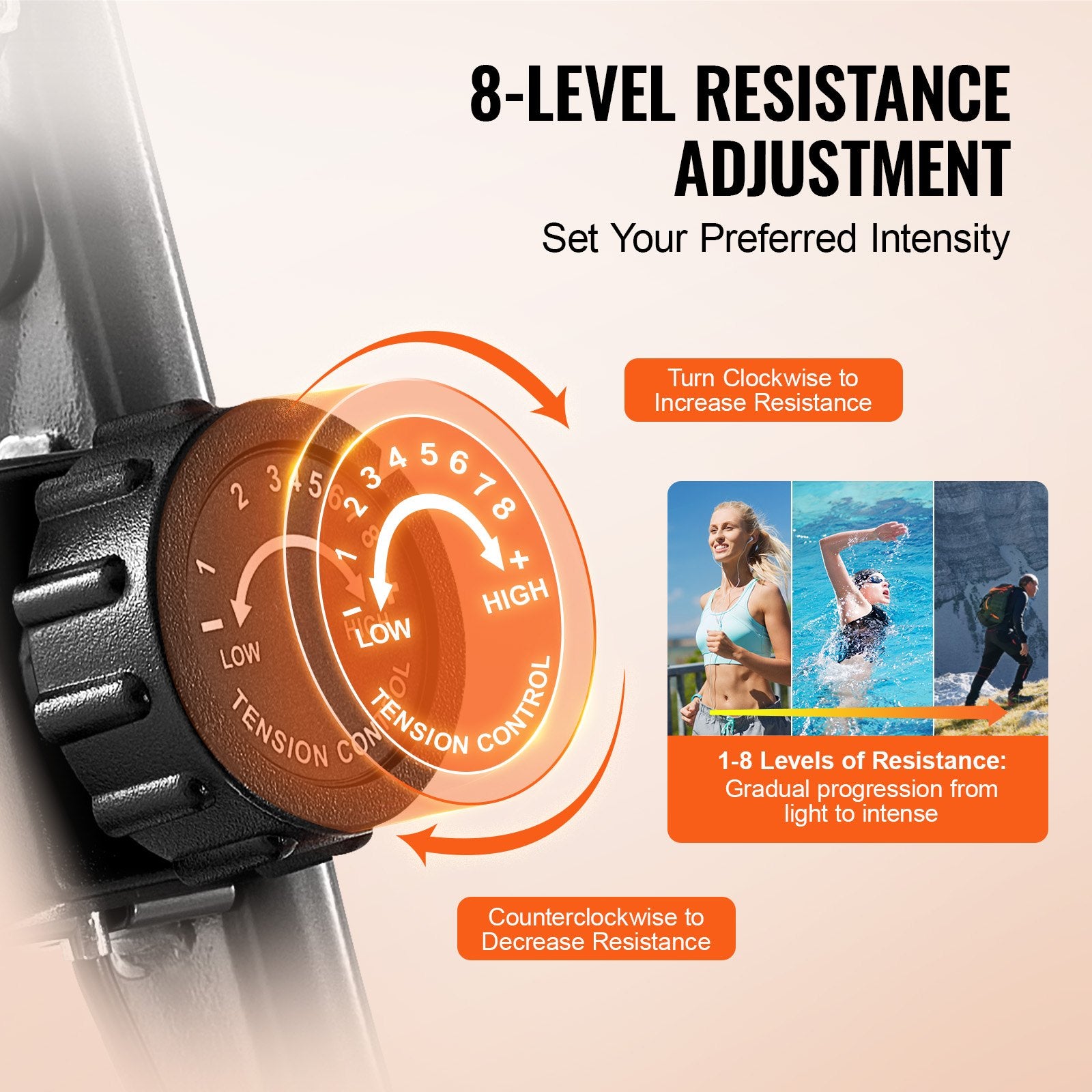 Folding Exercise Bike, Foldable Fitness Stationary Bike, Adjustable Magnetic Resistance Stationary Bike, V952-ZDJSCCZPDBKD6FDP7V9