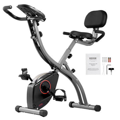 Folding Exercise Bike, Foldable Fitness Stationary Bike, Adjustable Magnetic Resistance Stationary Bike, V952-ZDJSCCZPDBKD6FDP7V9
