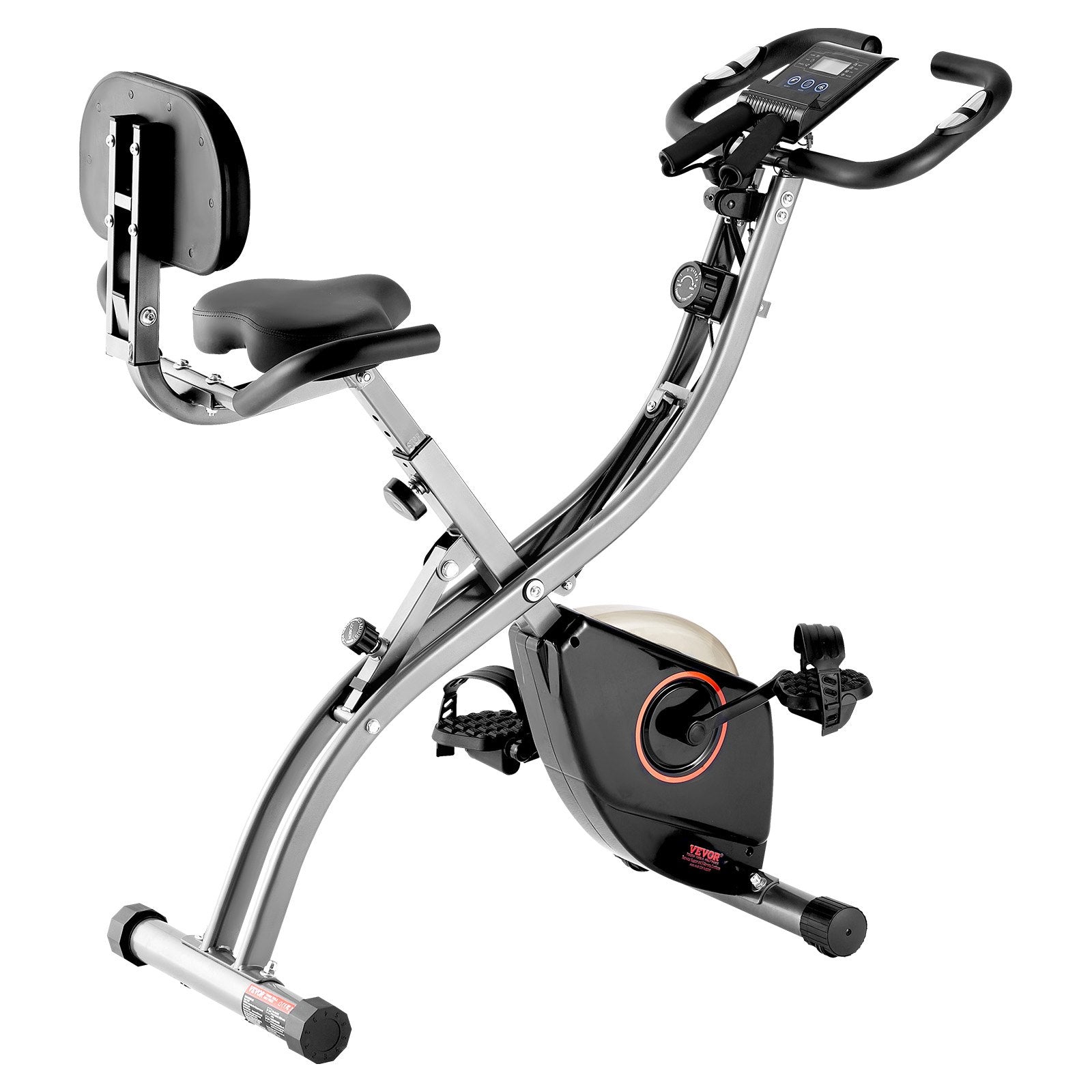 Folding Exercise Bike, Foldable Fitness Stationary Bike, Adjustable Magnetic Resistance Stationary Bike, V952-ZDJSCCZPDBKD6FDP7V9