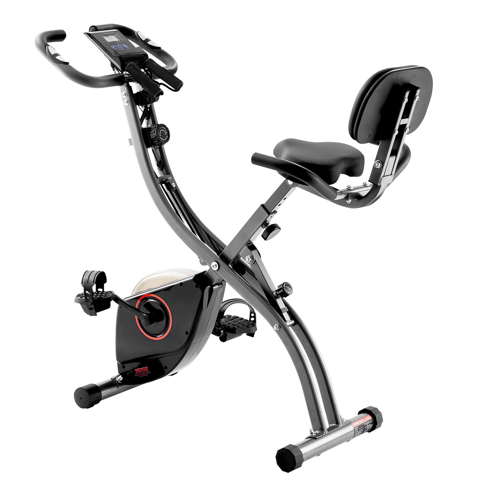 Folding Exercise Bike, Foldable Fitness Stationary Bike, Adjustable Magnetic Resistance Stationary Bike, V952-ZDJSCCZPDBKD6FDP7V9