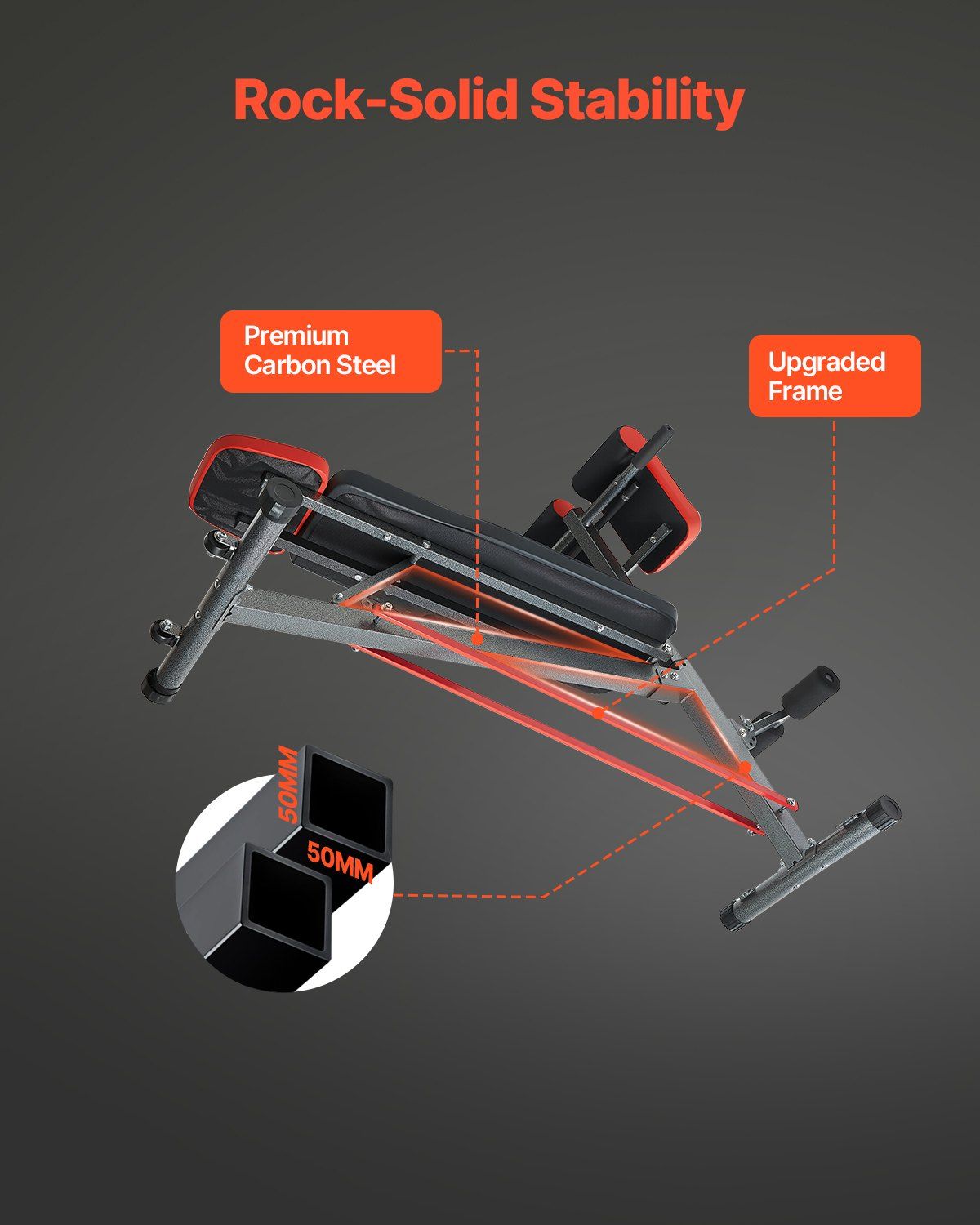 Multi-Functional Weight Bench for Full Body Workout, Roman Chair Hyperextension Bench, 660 lbs Adjustable V952-ZDKLMYSSJX660SMI2V0