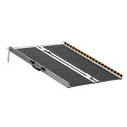 Portable Wheelchair Ramp 2FT, Non-Slip Aluminum Folding Handicap Ramp, Door Threshold Ramps for Wheelchair V952-ZDKMJPD24YC1YF5QCV0