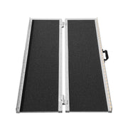 Portable Wheelchair Ramp, 183 cm 363 kg Capacity, Non-Slip Aluminum Folding Threshold Ramp, Foldable Mobility V952-ZDKMJPD72YC1JQ8CRV0