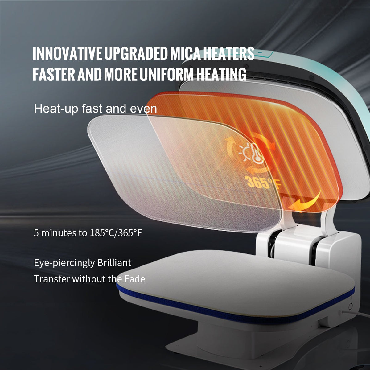 Auto Heat Press 12x15in Professional Heat Transfer Autopress DIY T-shirts V952-ZDKTHJFBY1215ZE85V3