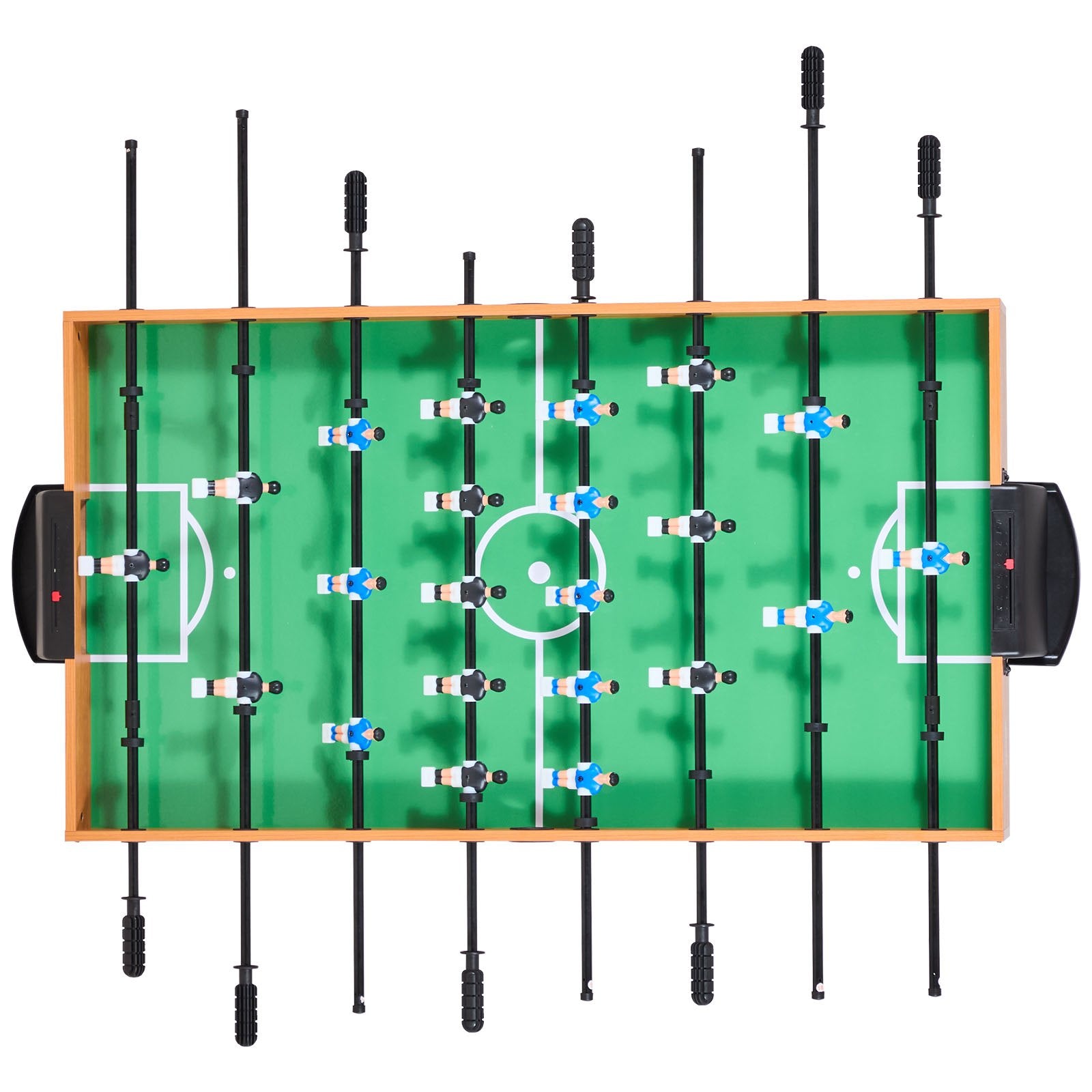 Folding Foosball Table, 106 cm Standard Size Table, Indoor Full Size Foosball Tables for Home, Family, and V952-ZDKZQZ48YCZS83TLN001V0