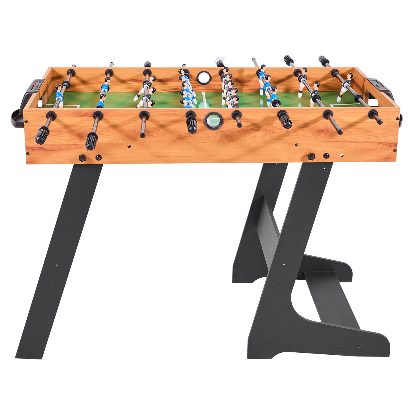 Folding Foosball Table, 106 cm Standard Size Table, Indoor Full Size Foosball Tables for Home, Family, and V952-ZDKZQZ48YCZS83TLN001V0
