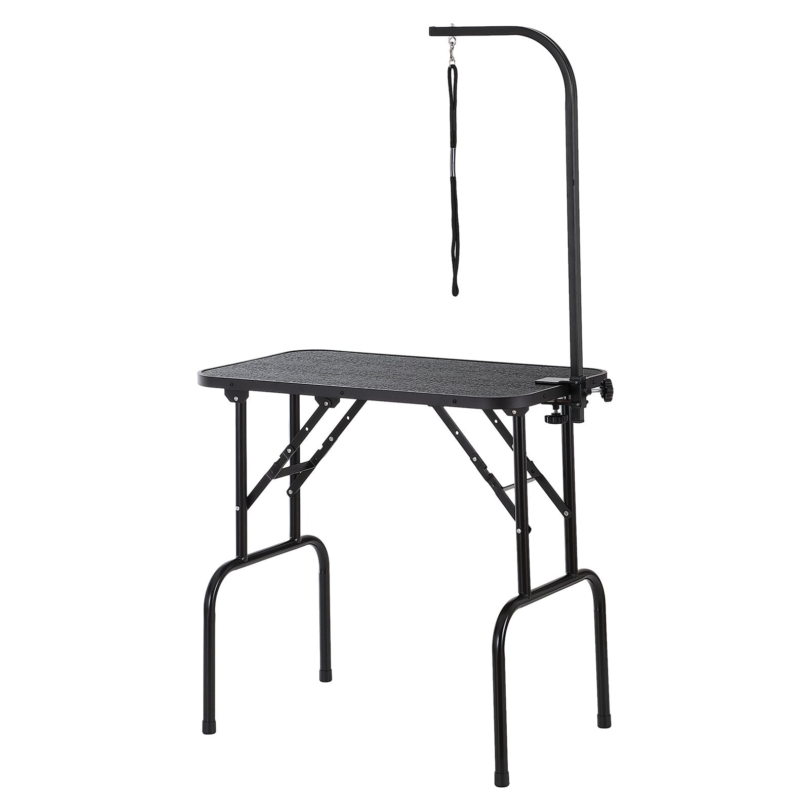 Pet Grooming Table Arm with Clamp, 808 x 460 mm Dog Grooming Station, Foldable Pets Grooming Stand for Medium V952-ZDMRZ32INCH0M0K0IV0