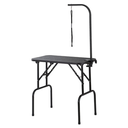 Pet Grooming Table Arm with Clamp, 808 x 460 mm Dog Grooming Station, Foldable Pets Grooming Stand for Medium V952-ZDMRZ32INCH0M0K0IV0