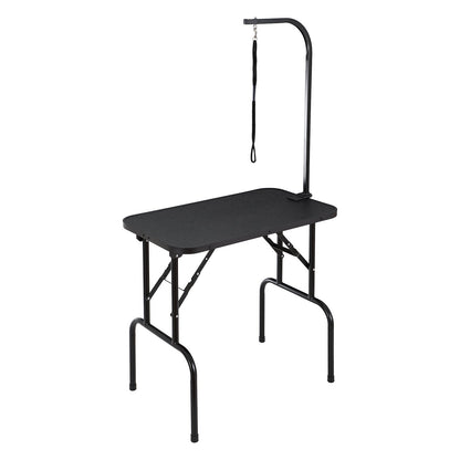 Pet Grooming Table Arm with Clamp, 808 x 460 mm Dog Grooming Station, Foldable Pets Grooming Stand for Medium V952-ZDMRZ32INCH0M0K0IV0