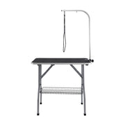 Pet Grooming Table Arm with Clamp, 915 x 610mm Dog Grooming Station, Foldable Pets Grooming Stand for Medium V952-ZDMRZ36INCH0NADPDV0