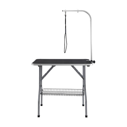 Pet Grooming Table Arm with Clamp, 915 x 610mm Dog Grooming Station, Foldable Pets Grooming Stand for Medium V952-ZDMRZ36INCH0NADPDV0