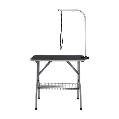 Pet Grooming Table Arm with Clamp, 915 x 610mm Dog Grooming Station, Foldable Pets Grooming Stand for Medium V952-ZDMRZ36INCH0NADPDV0