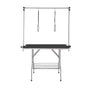 Pet Grooming Table Two Arms with Clamp, 117cm Dog Grooming Station, Foldable Pets Grooming Stand for Medium V952-ZDMRZ46INCH0I6658V0