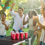 2.4 m Folding Beer Pong Tailgate Table Party Drinking Game Carrying Handle V952-ZDPJYXZCGK00FI2RBV0