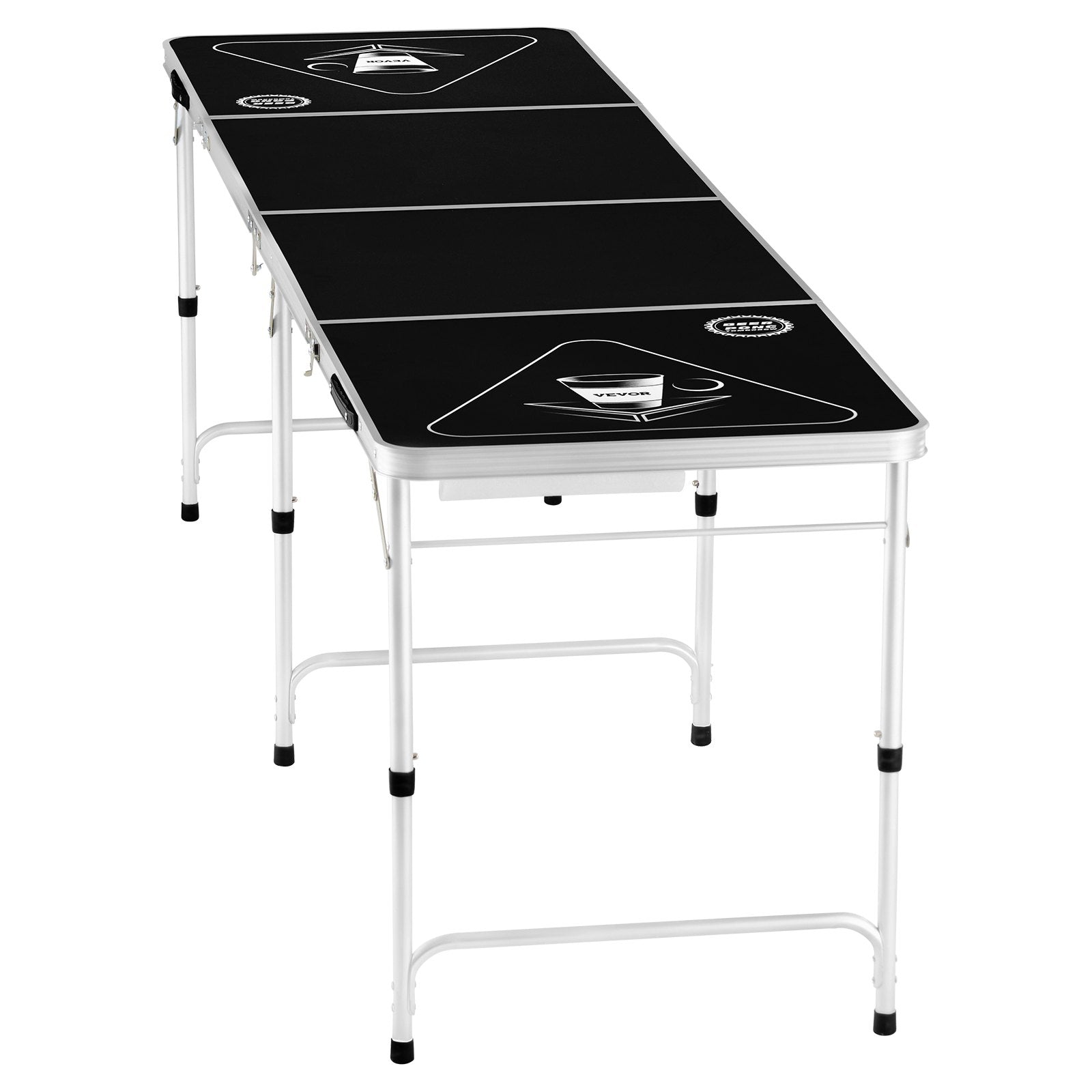 2.4 m Folding Beer Pong Tailgate Table Party Drinking Game Carrying Handle V952-ZDPJYXZCGK00FI2RBV0