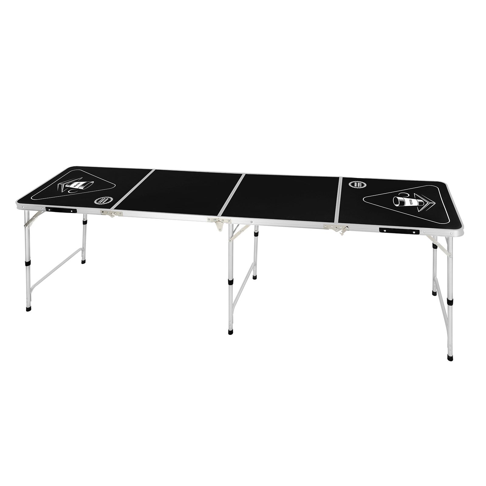 2.4 m Folding Beer Pong Tailgate Table Party Drinking Game Carrying Handle V952-ZDPJYXZCGK00FI2RBV0