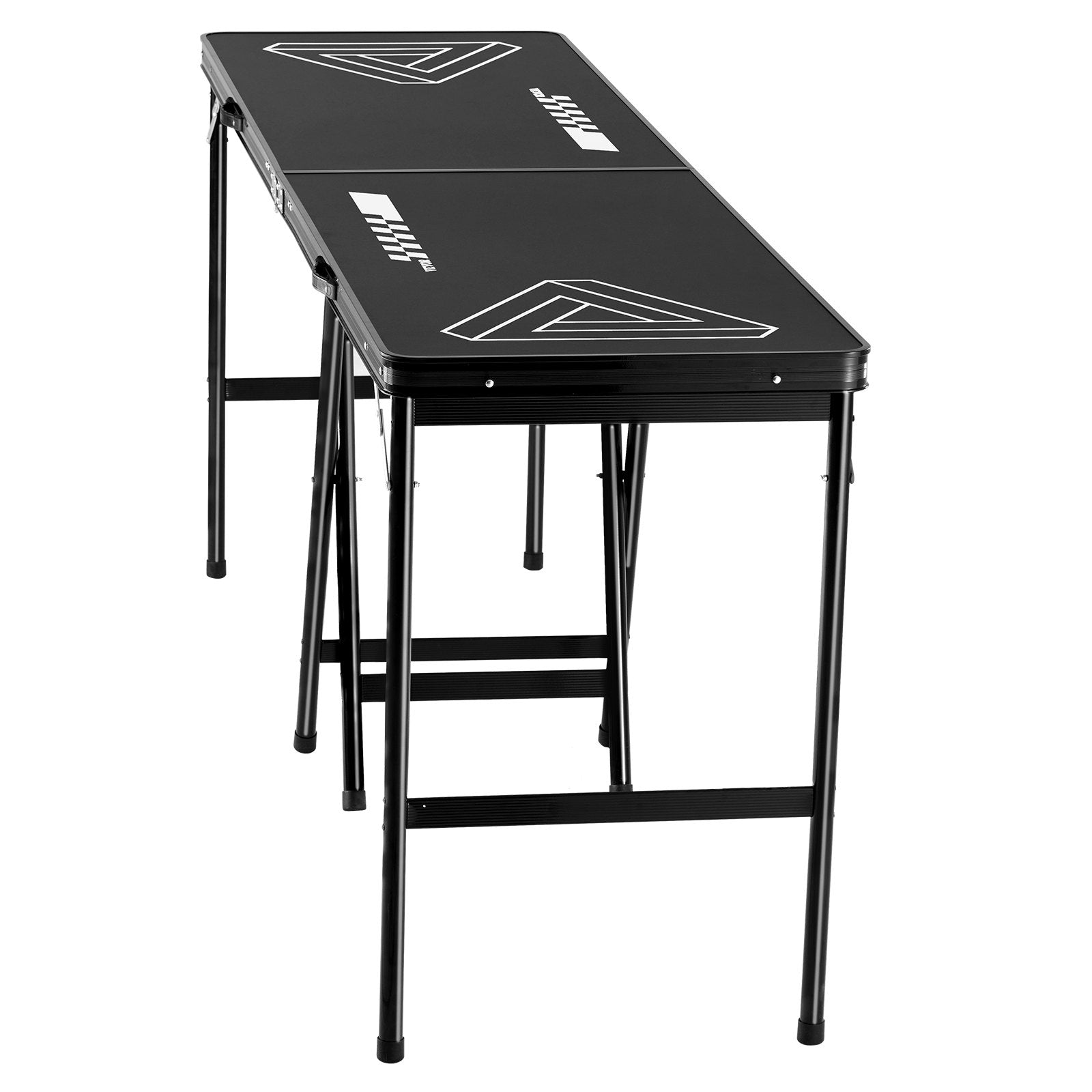 2.4 m Folding Beer Pong Tailgate Table Party Drinking Game Carrying Handle V952-ZDPJYXZJZJGK2N2MHV0