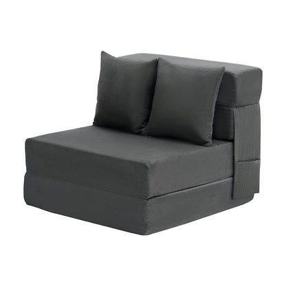 Folding Sofa Bed, 3-in-1 Foldable Couch Bed with 2 Pillows and Washable Cover, 25D High Density Memory Foam V952-ZDSFDDZSFSINLMIP6V0