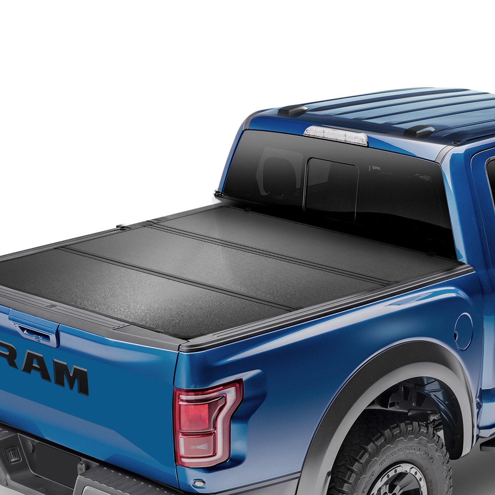 Tri-Fold Truck Bed Tonneau Cover, Compatible with 2015-2024 Ford F-150, 2004 mm Bed, Only Fit 2004 x 1656 mm V952-ZDSKCHBXGZDSW95I8V9