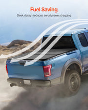 Tri-Fold Truck Bed Tonneau Cover, Compatible with 2015-2024 Ford F-150, 2004 mm Bed, Only Fit 2004 x 1656 mm V952-ZDSKCHBXGZDSW95I8V9