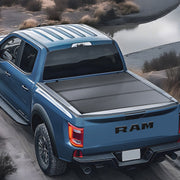 Tri-Fold Truck Bed Tonneau Cover, Compatible with 2015-2024 Ford F-150, 2004 mm Bed, Only Fit 2004 x 1656 mm V952-ZDSKCHBXGZDSW95I8V9