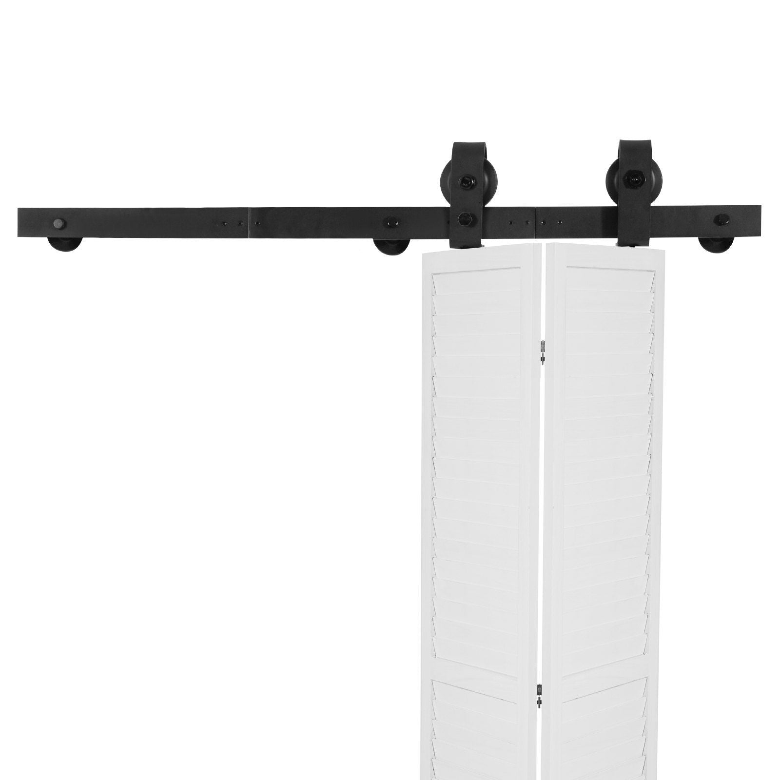 Bi-Folding Sliding Barn Door Hardware Track Kit, 36" Top Mount Track Kit, Slide Smoothly & Quietly, Heavy V952-ZDSMDGDGSM3D3Z5LL001V0