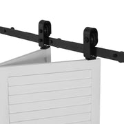 Bi-Folding Sliding Barn Door Hardware Track Kit, 36" Top Mount Track Kit, Slide Smoothly & Quietly, Heavy V952-ZDSMDGDGSM3D3Z5LL001V0