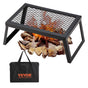 Folding Campfire Grill Portable Camping Fire Pit Steel Outdoor BBQ Picnic V952-ZDYYKJZDG18120J5TV0