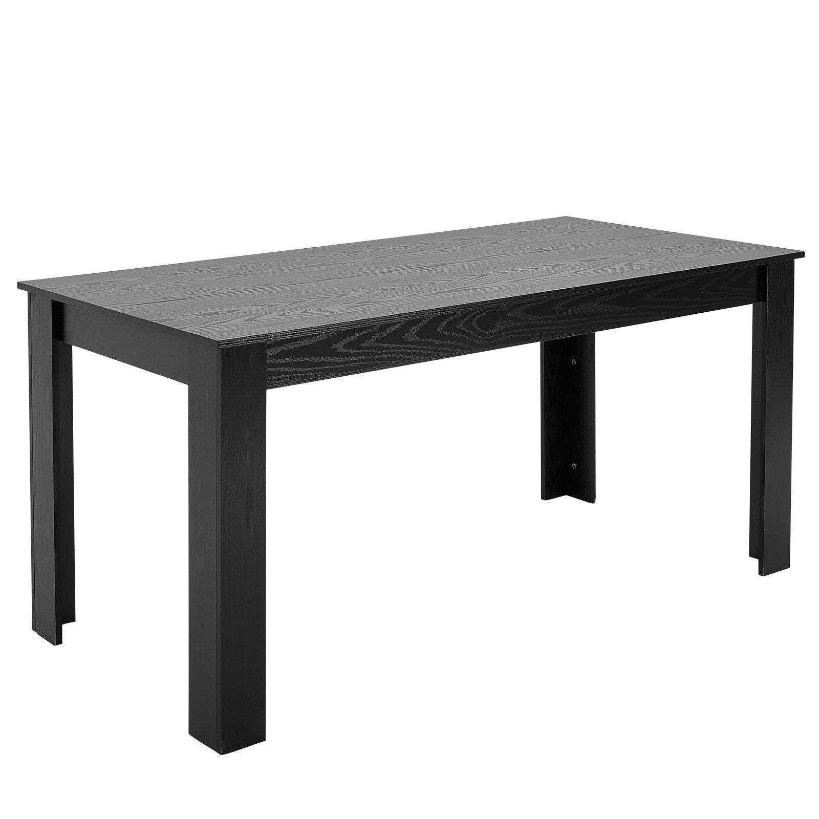 Rectangle Dining Table, 63 inch Length Large Wood Tables for 4-6 Person, Modern Dinner Furniture, Conference V952-ZFXCZBKTZQMDUVESOV0