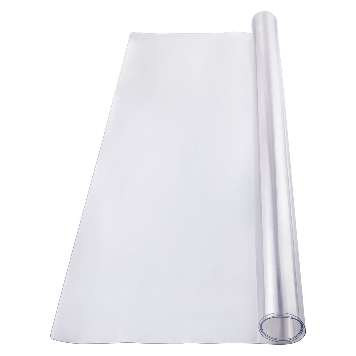 Plastic Table Cover, 30 x 60 Inch 1.5 mm Thick Clear Table Protector, Rectangle PVC Desk Mat, Waterproof & V952-ZFXPVCZB30X66LKCKV0