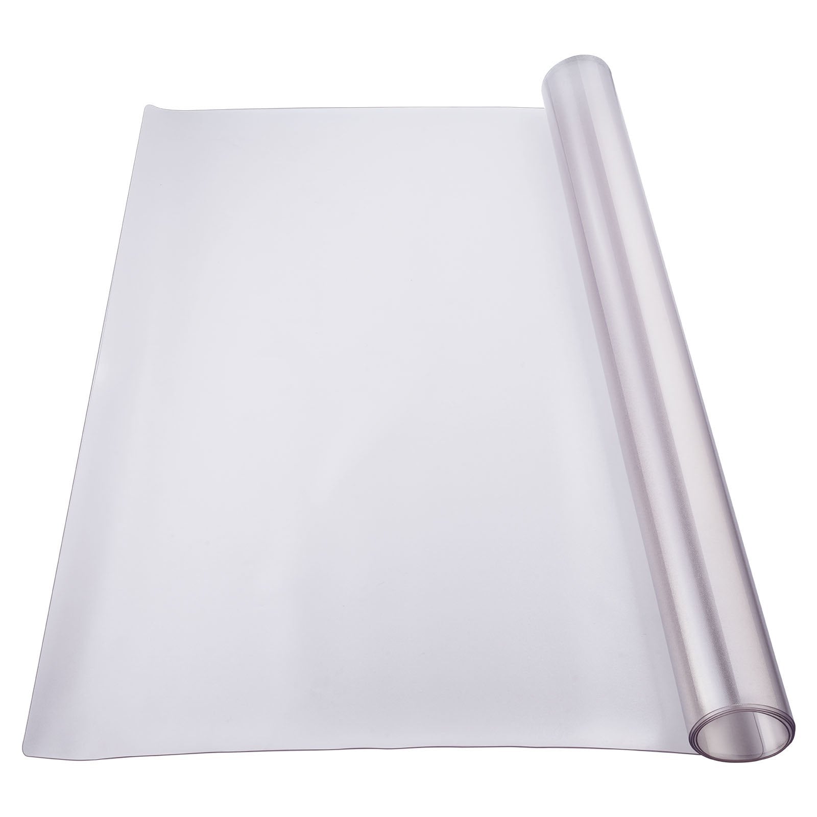 Plastic Table Cover, 36 x 60 Inch 1.5 mm Thick Frosted Table Protector, Rectangle PVC Desk Mat, Waterproof & V952-ZFXPVCZB36X6RMCUDV0