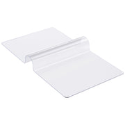 Plastic Table Cover, 40 x 60 Inch 1.5 mm Thick Clear Table Protector, Rectangle PVC Desk Mat, Waterproof & V952-ZFXPVCZB40X630CH4V0