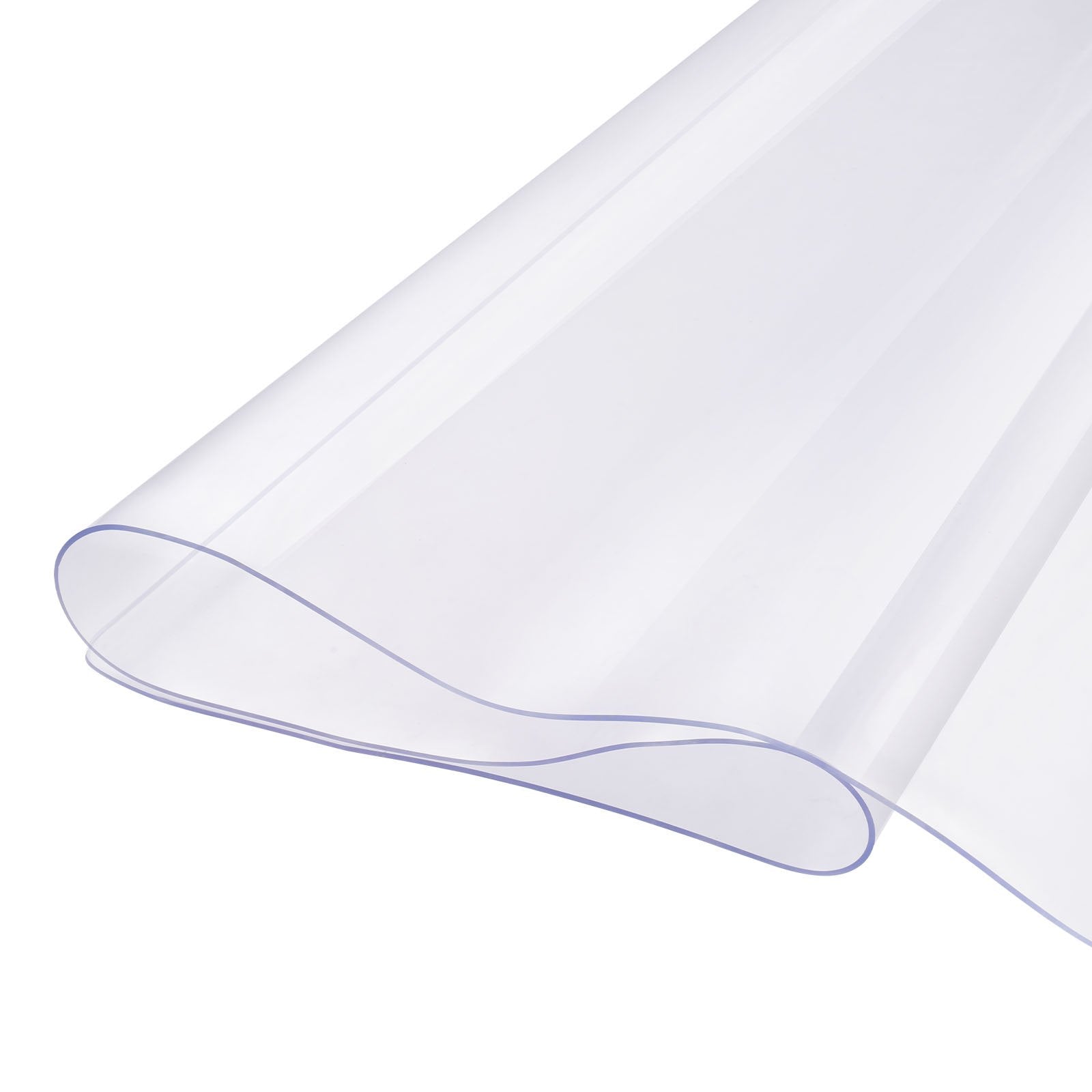 Plastic Table Cover, 42 x 60 Inch 2.0 mm Thick Clear Table Protector, Rectangle PVC Desk Mat, Waterproof & V952-ZFXPVCZB42X6Q83CQV0