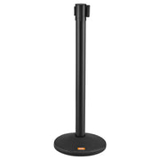 Crowd Control Stanchions, 6-Pack Crowd Control Barriers with 3PCS 6.5FT Black Retractable Belts, Plastic V952-ZGGLZHSSLZX6P36AJV0