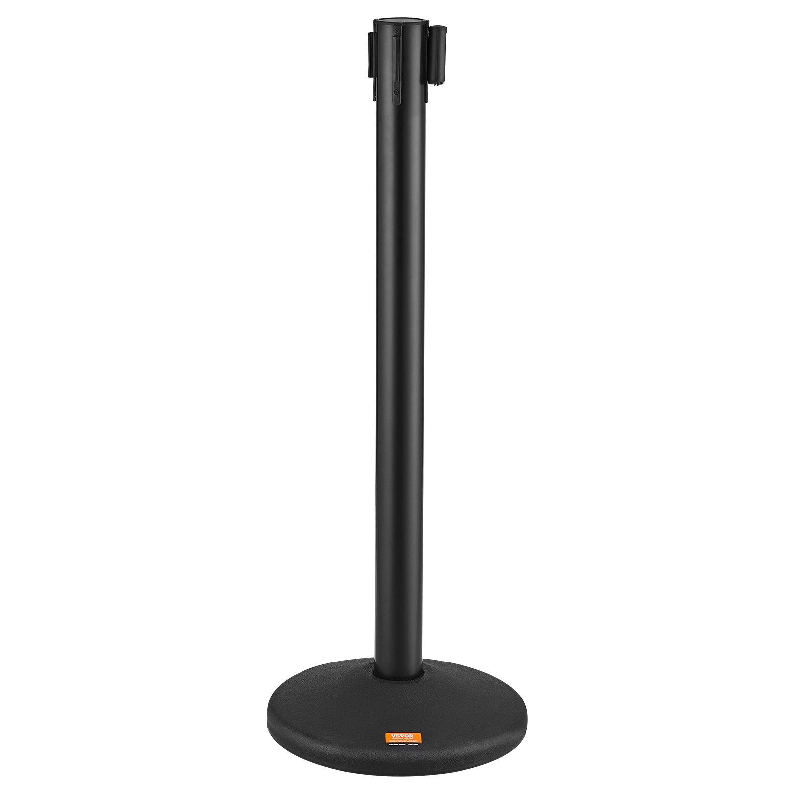 Crowd Control Stanchions, 6-Pack Crowd Control Barriers with 3PCS 6.5FT Black Retractable Belts, Plastic V952-ZGGLZHSSLZX6P36AJV0