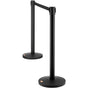 Crowd Control Stanchions, 2-Pack Crowd Control Barriers, Carbon Steel Baking Painted Stanchion Queue Post V952-ZGGLZHSTZX2J6KF5TV0
