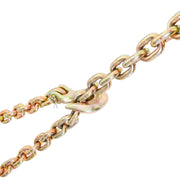 Transport Binder Chain, 220 kg Working Load Limit, 3/8'' x 20' G80 Tow Chain Tie Down with Grab Hooks, DOT V952-ZGTLJZMGDXZYJ7KNJV0