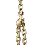 G80 Transport Binder Chain, 10 mm x 316 cm Tow Chain with Clevis Grab Hooks, 3.22T Safe Working Load, Heavy V952-ZGTLSGMGDX1JAQ0QWV0