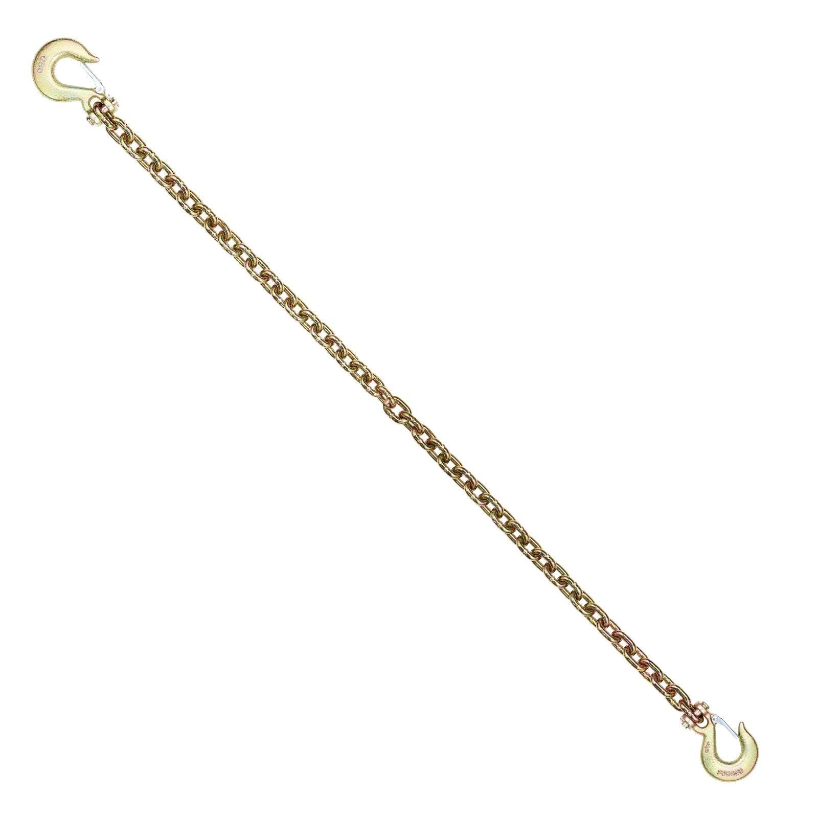 G80 Transport Binder Chain, 10 mm x 316 cm 2-Pack Tow Chain with Clevis Grab Hooks, 3.22T Safe Working Load, V952-ZGTLSGMGDX2JJAXBDV0