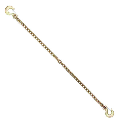 G80 Transport Binder Chain, 10 mm x 316 cm 2-Pack Tow Chain with Clevis Grab Hooks, 3.22T Safe Working Load, V952-ZGTLSGMGDX2JJAXBDV0