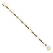 G80 Transport Binder Chain, 8 mm x 316 cm 2-Pack Tow Chain with Clevis Grab Hooks, 2.22T Safe Working Load, V952-ZGTLSGMGDX2JYBW2AV0