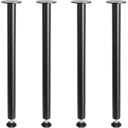 711.2MM Adjustable Desk Legs, Reinforced Steel Office Table Furniture legs Set of 4 for DIY, 544.3KG Load V952-ZGZT2YC28YC0FIEAYV0