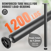 762MM Adjustable Desk Legs, Reinforced Steel Office Table Furniture legs Set of 4 for DIY, 544.3KG Load V952-ZGZT2YC30YC0ZVHG9V0